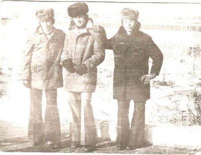 Это (слева на право) : Ильминский, Сережка Мигунов, Сашка Янин.