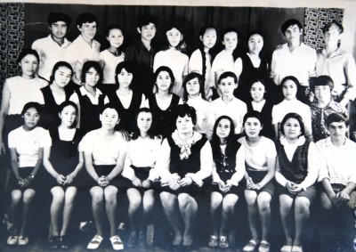 Наш класс 1974год,после окончания 8и классов